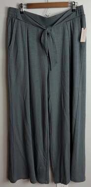 NWT Daily Practice Anthropologie Wide Leg Tie Waist Lounge Pants Size Large Wm’s